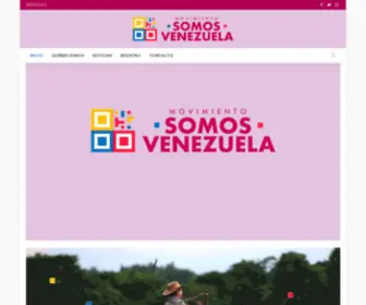 Msomosvenezuela.org(Movimiento Somos Venezuela) Screenshot