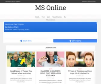 Msonline.shop(MS Online) Screenshot