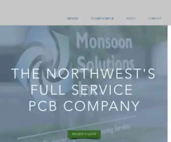 Msoon.com(Monsoon Solutions) Screenshot