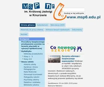 MSP6.edu.pl(Relaksacyjny Warszawa) Screenshot
