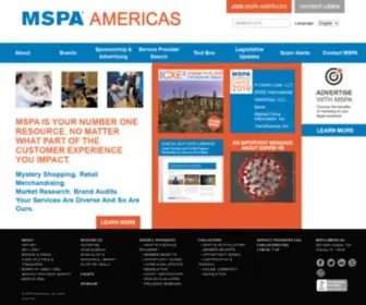 Mspa-Americas.org(MSPA Americas) Screenshot