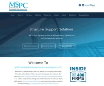 MSPC-Cpa.com Screenshot