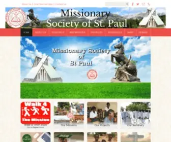 MSpfathers.org(Missionary Society of St) Screenshot