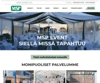 MSP.fi(Etusivu) Screenshot