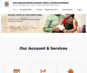 Mspidn.com((A Financial Organization with Complete Digital Banking Solution)) Screenshot