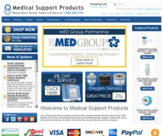 Mspinc.com(Medical Support Products Inc) Screenshot