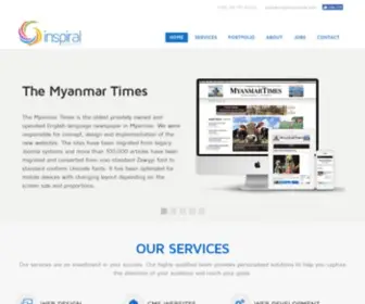 Mspiral.com(International Design and Web Development Agency based in Yangon) Screenshot