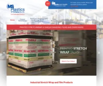 MSplastics.com(Plastics & Packaging Co) Screenshot