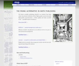 MSP.org(â) Screenshot