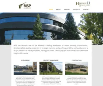 MSprealestateinc.com(Property Management & Development) Screenshot