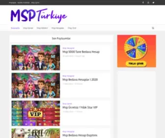 MSpturkiye.com(Msp Türkiye) Screenshot