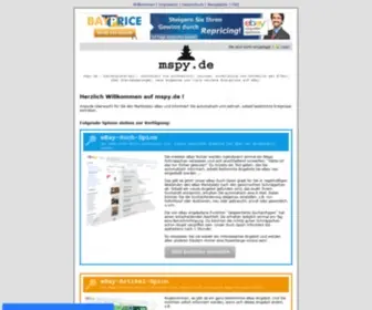 MSPY.de(Informiert Sie automatisch) Screenshot