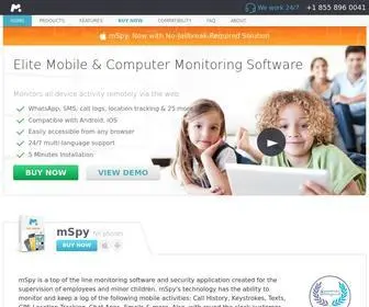 MSpyapp.com(MSpy is the software for tracking and monitoring smartphones and tablets) Screenshot