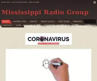 Msradiogroup.com(Mississippi Radio Group) Screenshot