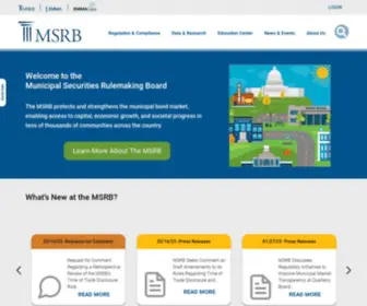 MSRB.org(MSRB) Screenshot