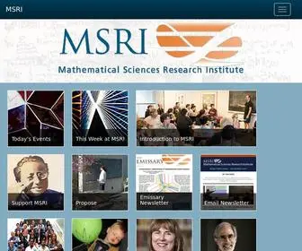 Msri.org(Msri) Screenshot