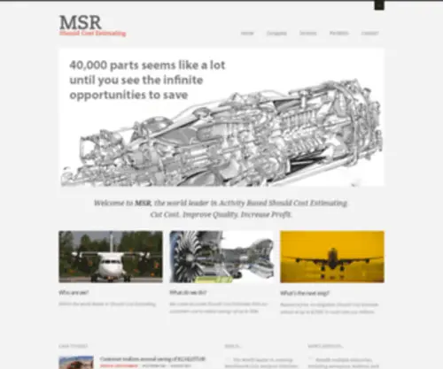 Msrinc.com(Manufacturing Systems Research Inc) Screenshot