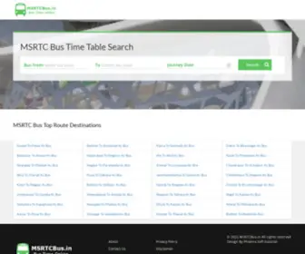 MSRTcbus.in(Find IFSC Code) Screenshot