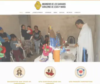 MSSCC.es(Congregación religiosa) Screenshot