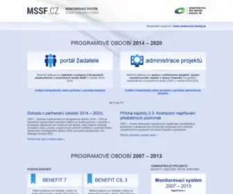 MSSF.cz(Monitorovací) Screenshot
