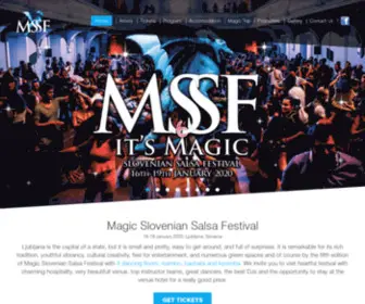MSSF.si(Magic Salsa Festival 2022) Screenshot