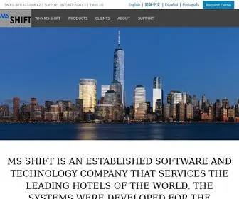 MSshift.com(MS Shift) Screenshot