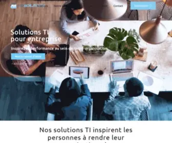 Mssolutions.ca(Services TI pour entreprise) Screenshot