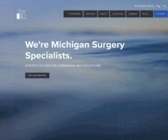 MSSPC.org(Michigan Surgery Specialists) Screenshot