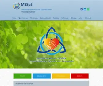 MSSPS.org.br(Início) Screenshot