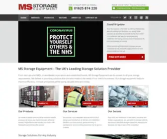 MSstorage.co.uk(MS Storage Equipment) Screenshot