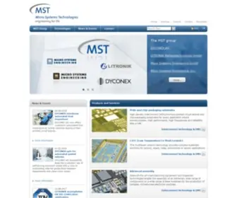 MST.com(Start page) Screenshot