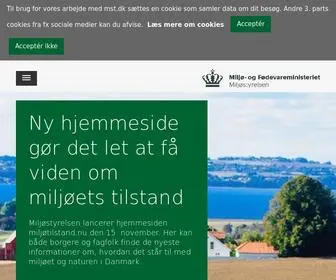 MST.dk(Miljøstyrelsen) Screenshot