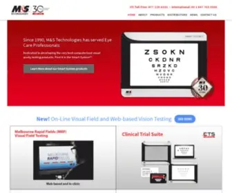 Mstech-Eyes.com(M&S Technologies) Screenshot
