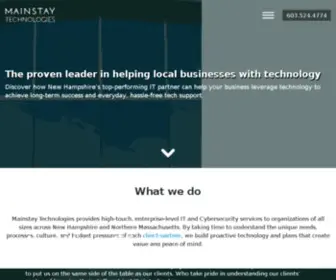 Mstech.com(Mainstay Technologies) Screenshot