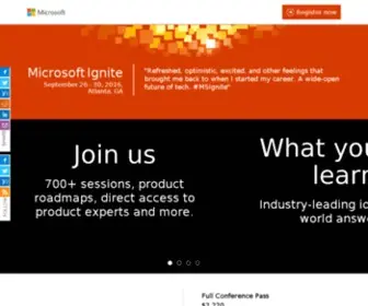 Msteched.com(TechEd) Screenshot