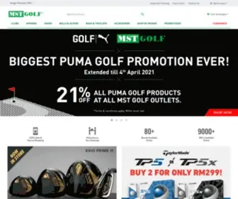 MStgolf.com(Offering integrated golf services inc) Screenshot