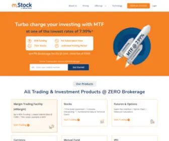 Mstock.com(Online Trading) Screenshot