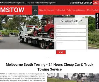 Mstow.com.au(24 hours Melbourne Car Towing Service) Screenshot