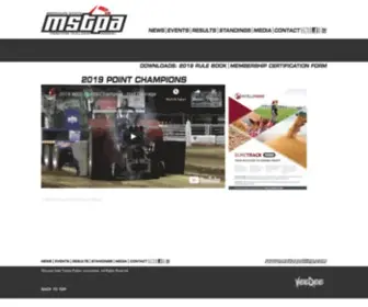 MStpapulling.com(Missouri State Tractor Pullers Association) Screenshot