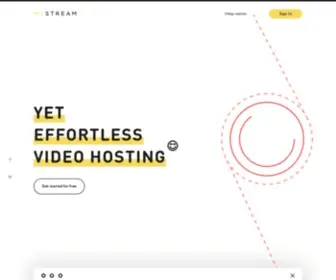 MStream.xyz(Effortless video hosting platform) Screenshot