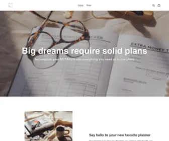 MSTRPLN.co(MSTRPLN weekly budget planner wants to help you plan the life you want) Screenshot