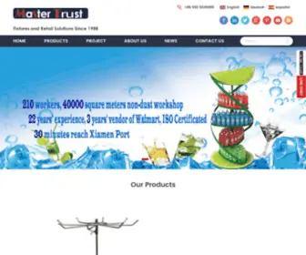 MSTXM.com(Retail Display Stand) Screenshot