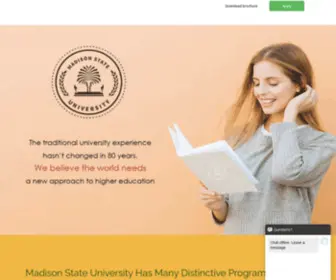 Msu-Edu.university(Madison State university) Screenshot