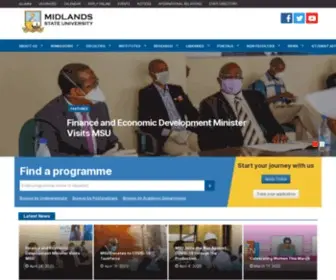 Msu.ac.zw(Midlands State University) Screenshot