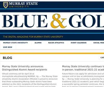 Msublueandgold.org(News and social media from Murray State University) Screenshot