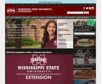 Msucares.com(Mississippi State University Extension Service) Screenshot