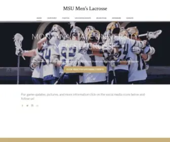 Msulacrosse.org(MSU Men's Lacrosse) Screenshot