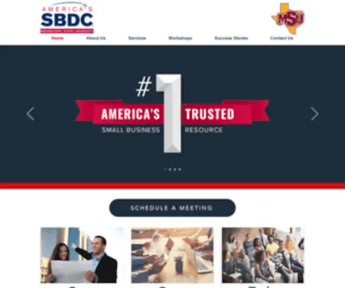 Msusbdc.org(America's SBDC at MSU) Screenshot