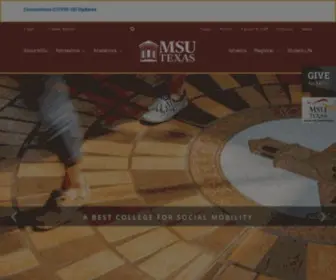 Msutexas.edu(MSU Texas) Screenshot