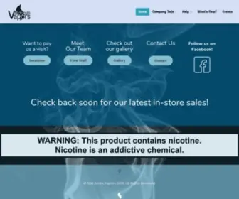 Msvapors.com(Mid South Vapors) Screenshot